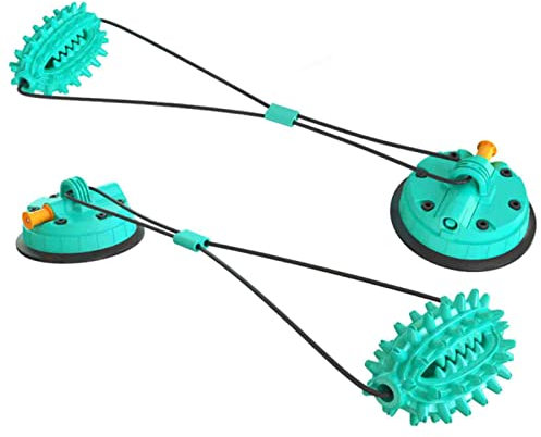 YUANstore Smart Dog Suction Cup Tug of War Dog Toy Dog Rope Toys for Chewers Teeth Cleaning Interactive Pet Tug Toy for Boredom