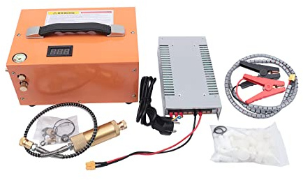 300 W, 300 bar, pompa ad aria elettrica, tipo secondario, 40 l/min, quantità di aria per auto, 63 MPA, compressore per auto, 2 l, capacità adatta della bombola di gas ad alta pressione