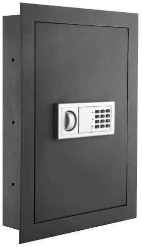 Paragon Lock & Safe - 7725 Superior Wall Safe 7725 Flat Electronic Wall Safe For Jewelry Security -