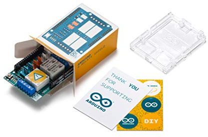 Arduino 4 Relays Shield [A000110] - Placa de expansión 4 relés, Ideal para controlar Dispositivos eléctricos, PLCs y proyectos de automatización IDE.
