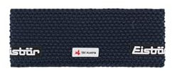 Eisbär Stirnband Damen & Herren Jamie Ski Austria Blau - Merino Headband Unisex - Haarband mit Fleece schützt vor Kälte und Wind - Haube weich warm atmungsaktiv aus Österreich
