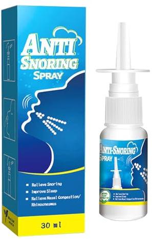 Solución Natural Anti-Ronquidos,Antirronquidos Spray Ronquidos Soluciones,Spray Antironquidos Mejora el Sueño,Evite los Ronquidos Desagradables y Disfrute de un Sueño