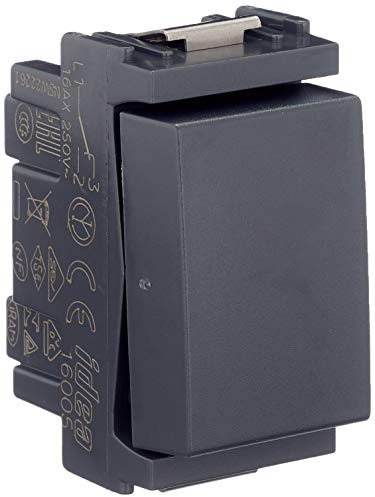 Vimar 0R16005 Idea Deviatore elettrico a muro 1P 16AX grigio