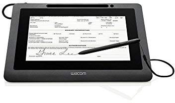 Firma digitale Wacom DTU-1031X 2540lpi (Linee per Pollice) 222.72 x 125.28mm USB Nero, Grigio tavoletta Grafica (Ricondizionato)