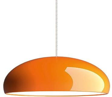 WOLWES Nordic Minimalist Style Hanging Light,Creative Personality Aluminum Acrylic Pendant Lamp,E27 Light Source Single-Head Chandelier,Meeting Room Leisure Club Decorative Lighting Fixtures