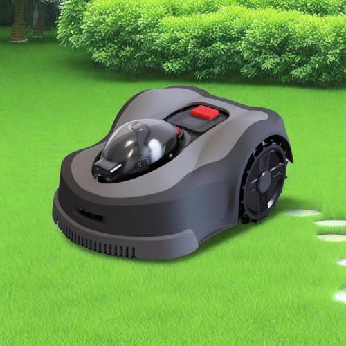 Lakenbroade Wireless Robot Lawn Mower Device for Gardens up to 3000/6000㎡ 3D Obstacle Avoidance，Cable without boundaries,Mowsupto1.50Acres(6000㎡)
