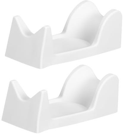 VICASKY 2 Pièces Support de Rangement de Bureau pour Poignée Ponceuse Électrique Manucure Lot Support Plastique Sécurisé pour Couleur Aléatoire