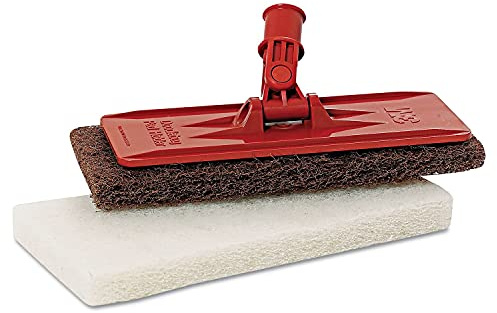 3M Doodlebug Threaded Pad Holder Kit - Orange, Reusable, Cleaning Tool - Swimming, Noise Reduction