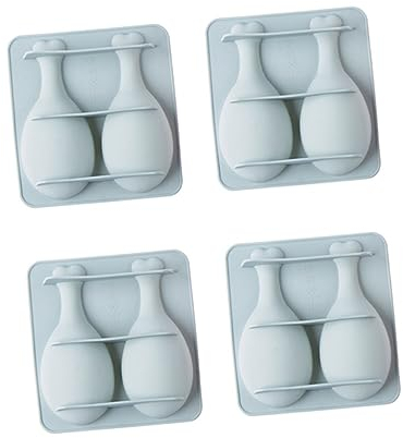 BESTonZON 4pezzi Silicone Per Dolci e Biscotti Utensile Per e Facile Rimuovere Della Blu