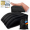 Ergonomisches Keilkissen zum Schlafen, Aufblasbares Orthopädisches Beinhochlagerung zur Linderung von Bein- und Rückenschmerzen, Beinstützkissen für Knie, Fuß und Knöchel nach Operationen (Schwarz)