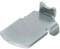 12 x Strip System Shelf Support, Bookcase Steel Peg 28 x16mm