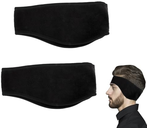 KEAHND Winter Ear Warmers Headband, 2pcs Running Ear Covers For Men & Women