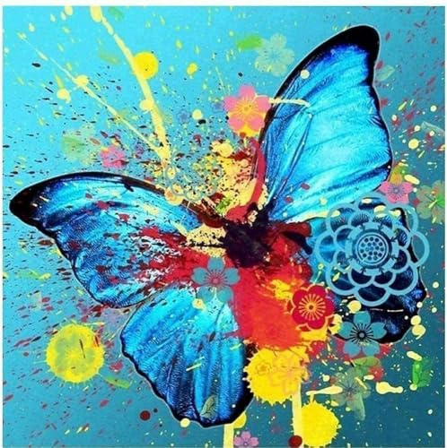 Chaozhirui Cross-Stitch Embroidery kit for Beginners and Advanced Users Alike. 11CT Pansy Cross-Stitch Embroidery kit. Printed Landscape Pattern - 40x50cm
