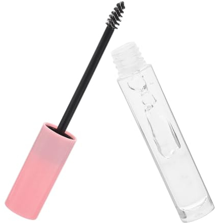 LOORGVEL Gel Fixateur de Sourcils Transparent Waterproof 1 Mini Tube Gel Liquide Coiffant Longue Tenue pour Sourcils Naturels Usage Quotidien Soin Nourrissant