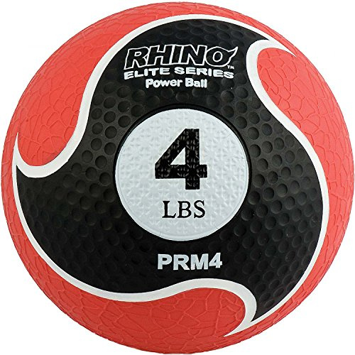 Champion Sports Rhino Elite - Palla Medica, 1,8 kg, Colore: Rosso