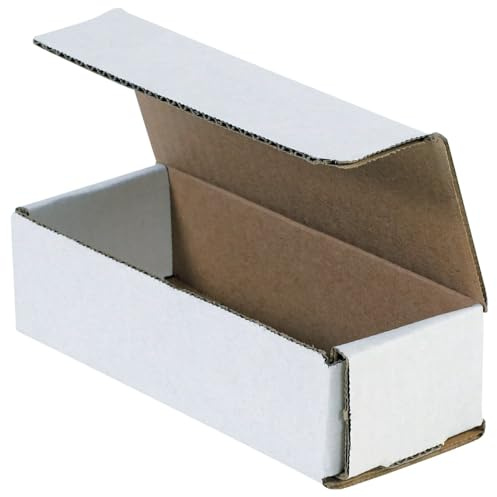 BOX USA Mailer Boxes Medium 14L x 3W x 3H 50-Pack - Corrugated Cardboard Box for Shipping, Moving, Mailing, Packing, Packaging and Storage