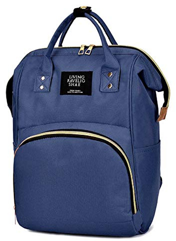Iso Trade 8912 Rucksack für Stroller Organizer für Mom Dad 3-in-1, Blau