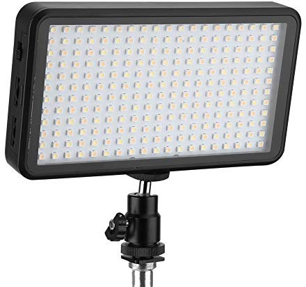 Sxhlseller Panneau de Lumière LED, W228 3200K/6000K Température Bicolore Lampe de Panneau de Lumière LED Appareil Photo DSLR Video Light for Still Life, Portrait, Video