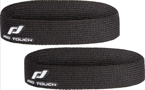 Pro Touch Unisex – Vuxen strumpebandshållare svart/vit, 1