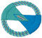 RUFFWEAR Fling-Fetch-Tug Hundespielzeug, Fliegende Scheibe, Einheitsgröße, pazifisches Ringspielzeug, Aurora Teal