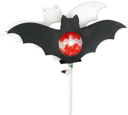 Yjcnelcr Halloween Fledermaus Lutscher-Halter, Metall-Stanzformen, Stempel, Vorlage zum Prägen
