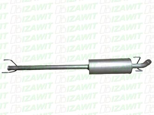 IZAWIT 23.166 Vorschalldämpfer Kompatibel mit VW CRAFTER 30-50 Kasten 2E 2E0253409AD