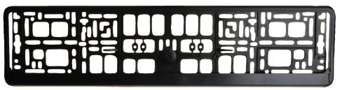 Unitec 84527 Kennzeichenhalter schwarz