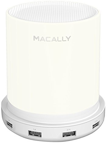 Macally LAMPCHARGE-UK Table Lamp USB Charger with Touch Sensor