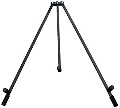 CLP Extensor Mecánico Simple de Entrenamiento I Extensor de Piernas Ajustable I Entrenador de Piernas de Metal I Ejercitador de Piernas I, Color:Negro