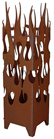 Ferrum Edelrost Feuerkorb, Geflammte Feuers?ULE, 1-0159