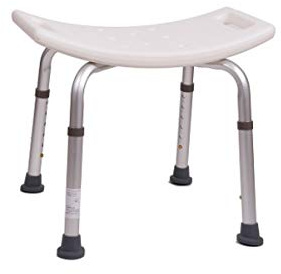 Antar AT51009 Aluminium Douche Toilettes Tabouret 1.8 kg, Blanc