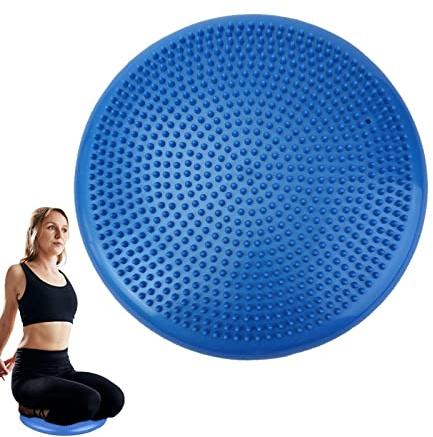 Firulab Fitness-Balance-Disc,Trainingsmatten für das Fitnessstudio zu Hause | Sitzwackelkissen, Übungs-Balance-Scheibe, Balance-Kissen-Stabilitäts-Balance-Scheibe für Training, Yoga