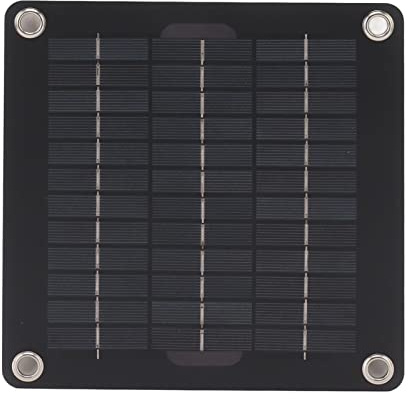 Kit de Panneau Solaire Portable 10W 12V Chargeur de Batterie Mainteneur pour Tracteur de Moto de Voiture en Plein Air