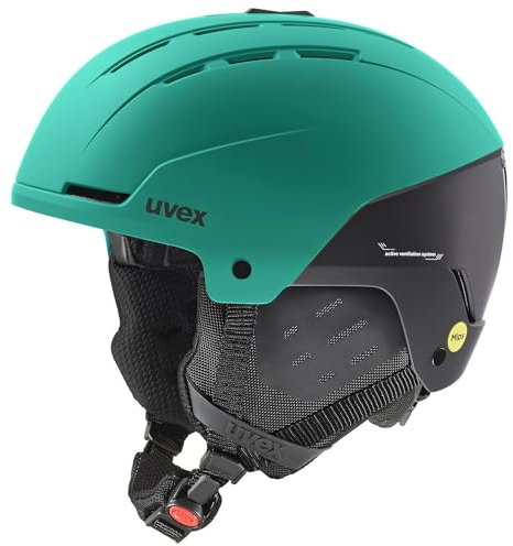 Uvex Stance MIPS Skihelm, Proton-Black matt, 51-55cm