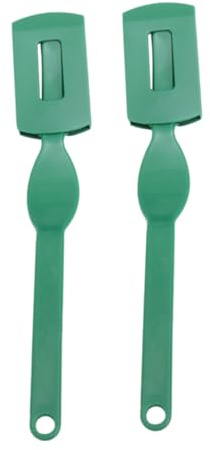 MOTHNUR 2piezas Cuchillo De Corte De Masa De Acero Carbono Para Pasteles y Panes Herramienta De Repostería Curvada Para Cortar Frutas y Masa Sin Pegarse Uso Profesional Cocina