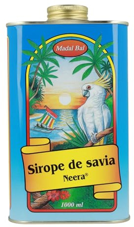Madal Bal - Sciroppo d’Albero - Sirope de Savia per dieta master cleanse, Sciroppo d’Acero e di Palma - 1 Litro
