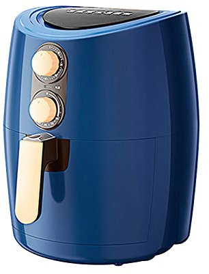 Freidora de Aire 3L, 1250 W de Potencia, Horno Eléctrico Sin Aceite, Cesta Antiadherente, Menos Aceite para una Fritura Rápida y Saludable