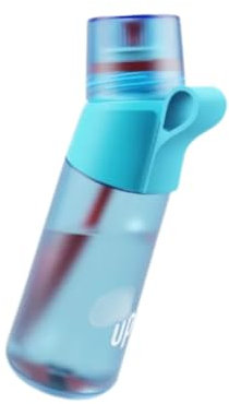 Générique - Gourdes up air - Blue - Gen2-600ml - incl. 3-packs de pods