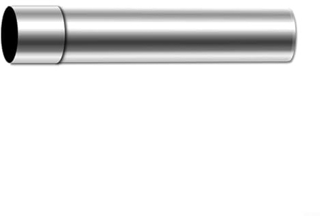 Besttoolifes Stainless Steel Chimney Pipe 6cm Diameter High Temperature Resistant Flue Pipe for Wood Stoves Fireplaces Home Outdoor Camping Stove（30CM）
