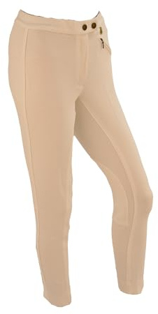 Rhinegold Jodhpurs Blancs Unisexes 38