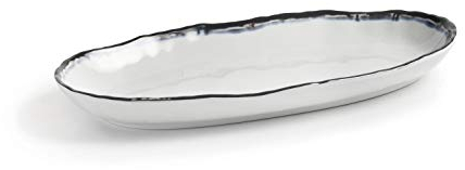 LACOR 63974 - Fuente oval de melamina libre de BPA, 25'4x13x2'9 cm