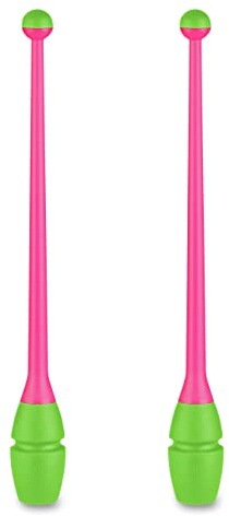 DRUNA Mazas Engarzables de Tecnocaucho Indigo 45cm (Ciclamen- Verde)