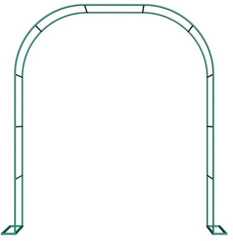 Arche de pergola en métal résistant aux intempéries pour roses et clématites, treillage de soutien d'escalade, arche de mariage, décoration de jardin, structure d'escalade extérieure