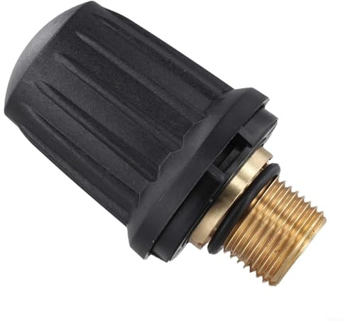 Autilyshop Válvula de seguridad de latón para limpiador de vapor SG4 4 2 889 104 0, pieza de repuesto resistente a altas temperaturas para control seguro de la presión, accesorio de limpieza