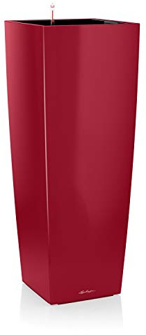 LECHUZA CUBICO Alto Premium 40 scarlet rot hochglanz 18249