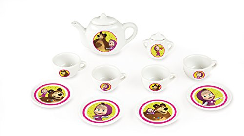 Smoby 310514 - Mascha Porzellan Kaffee-Geschirrset