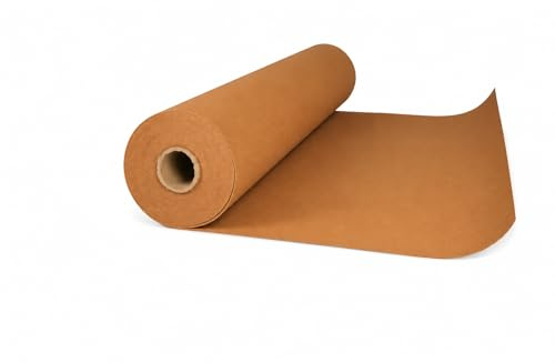 Rollenkork in verschiedenen Maßen und Stärken Kork Rolle Trittschalldämmung Dämmunterlage (Rollenkork 4 mm stark 1 x 15 m)