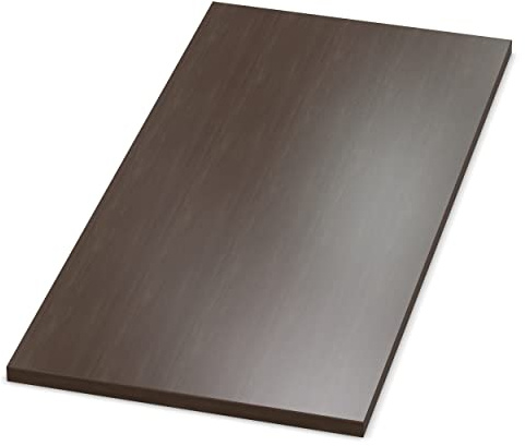 AUPROTEC Tischplatte 19mm Eiche Piemont Mokka 1200 mm x 700 mm Holzplatte Dekor Spanplatte mit 2mm ABS Kante Auswahl: 120x70 cm