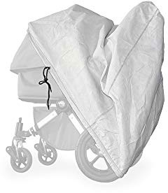 softgarage buggy softcush lichtgrau Zwillingskinderwagenabdeckung für vidaXL Baby Zwillingswagen