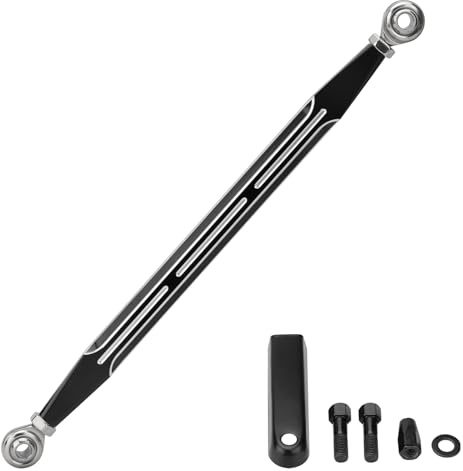 VG MOTO Leviers de changement de vitesse pour moto - Noir - Compatible avec Harley Davidson Dyna Softail Touring Electra Glide Street Glide Road Glide Road King Tri Glide 1986-2024